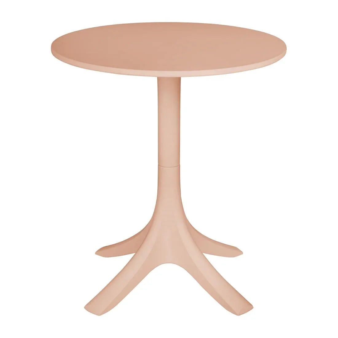 SA830 Bolero Mila 700mm Round Café Table - Light Salmon