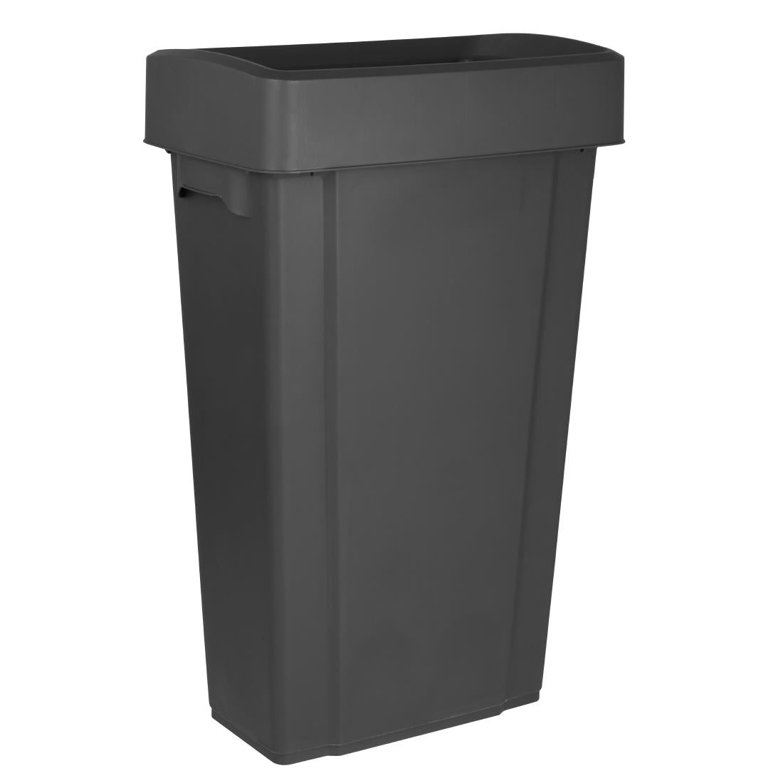 SA837 Jantex Simpler Recycling Slim Bin Bundle Black 4x 80Ltr