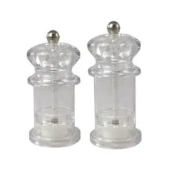 Pack Size 12 - DPS Tableware Pepper Mill Acrylic 4" - SPM0003