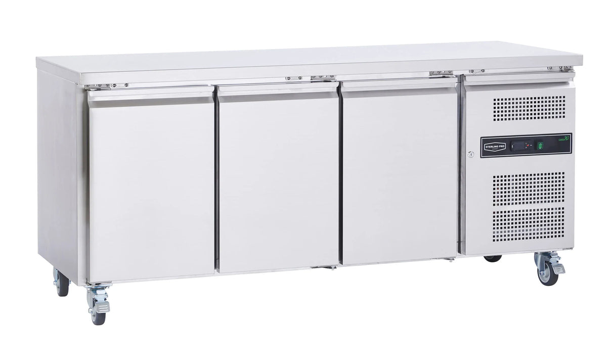 Sterling Pro Cobus SPCF300N 3 Door Freezer Counter 417 Litres