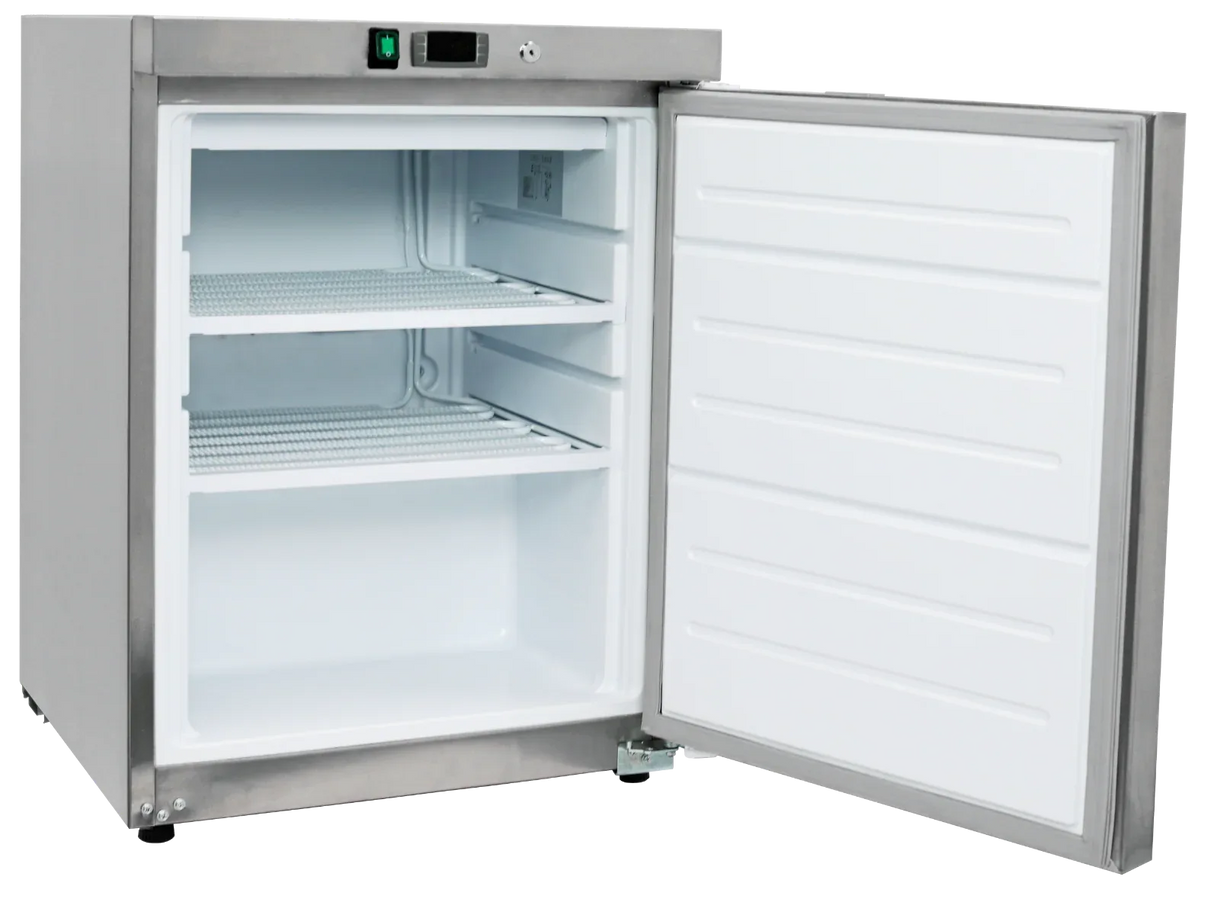 Sterling Pro Cobus SPF200S Single Door Stainless Steel Undercounter Freezer 140 Litres - JD Catering Equipment Solutions Ltd