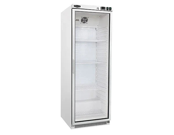 Sterling Pro Cobus SPR400G Glass Single Door Upright Refrigerator 360 Litres - JD Catering Equipment Solutions Ltd