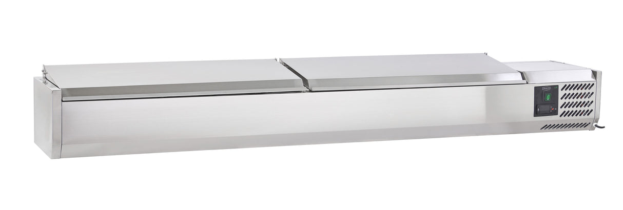 Sterling Pro Cobus SPT2000-330-SS Topping Well with Stainless Steel Lid 10 x GN1/4