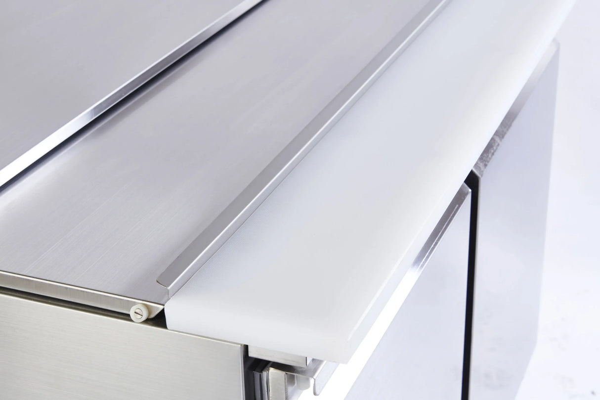 Sterling Pro Cobus SPU200SL 2 Door Hinged Lid & Chop Board Saladette Counter 240 Litres - JD Catering Equipment Solutions Ltd