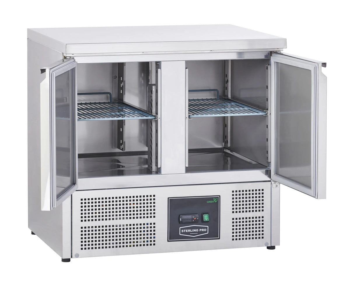 Sterling Pro Cobus SPU201 2 Door Undermounted Fridge Counter 240 Litres