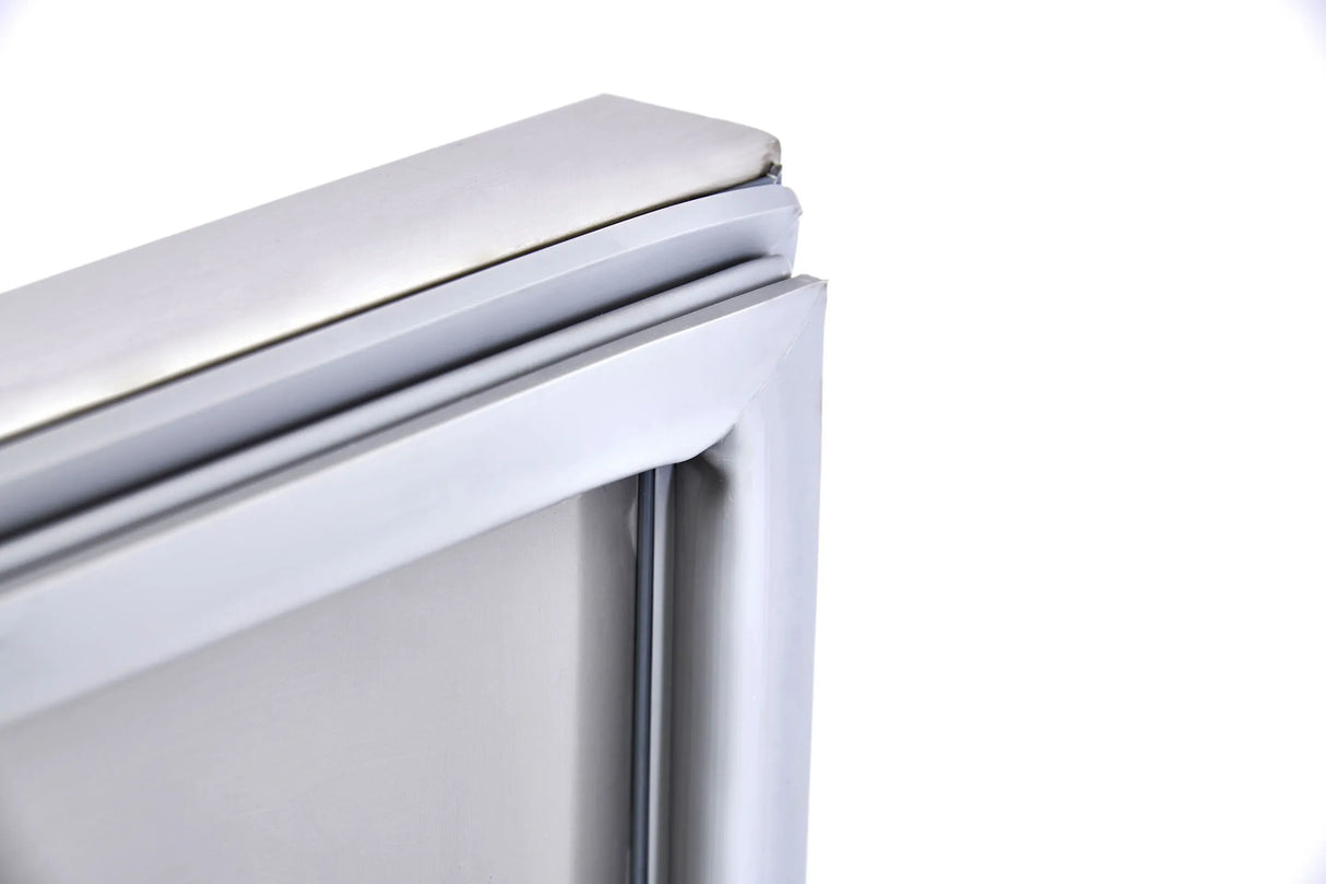 Sterling Pro Cobus SPU902PZ 2 Door Pizza Counter Granite Top 5 x GN1/6 240 Litres - JD Catering Equipment Solutions Ltd