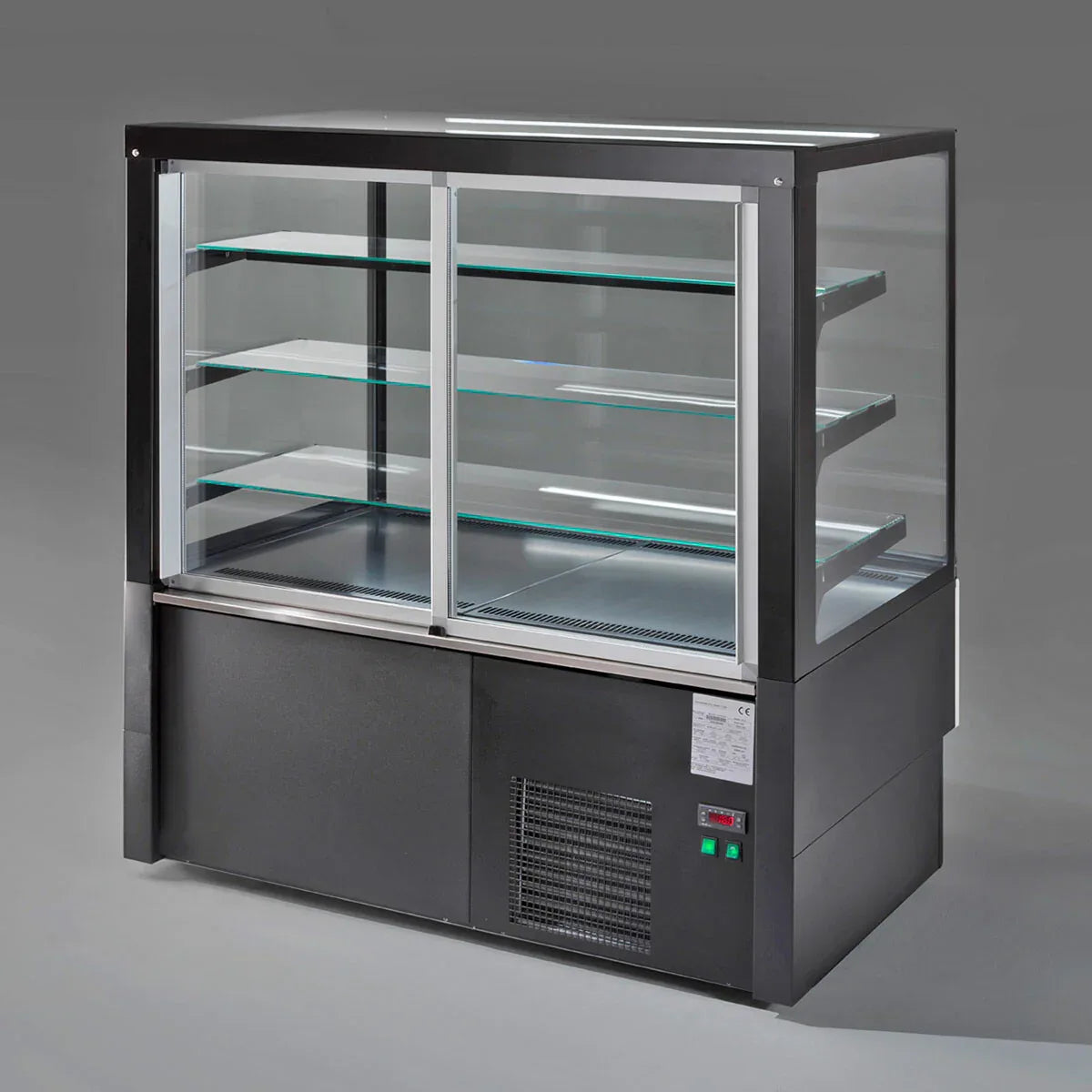 Sterling Pro EVO-K-120-BLACK-R290A Black Patisserie Counter 1200mm