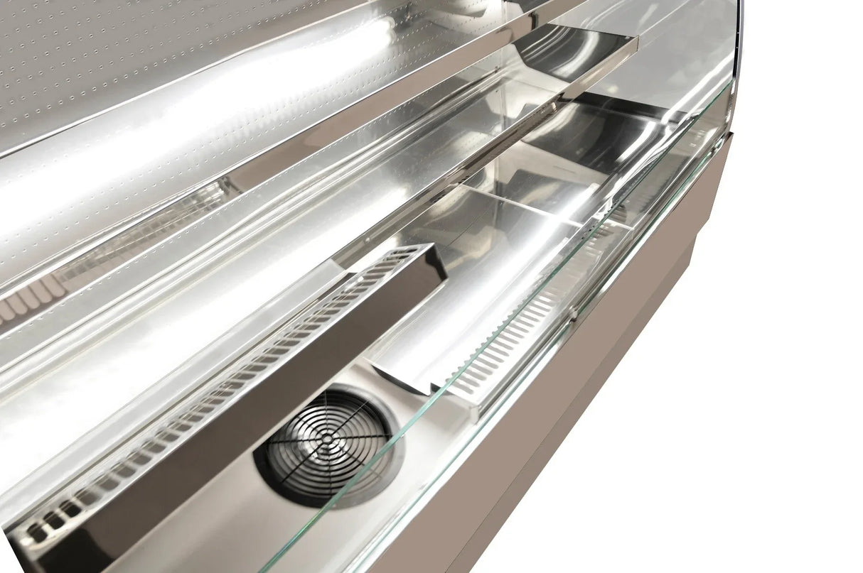 Sterling Pro EVO-SELF-240-SS Stainless Steel Self Service Patisserie Counter 2400mm