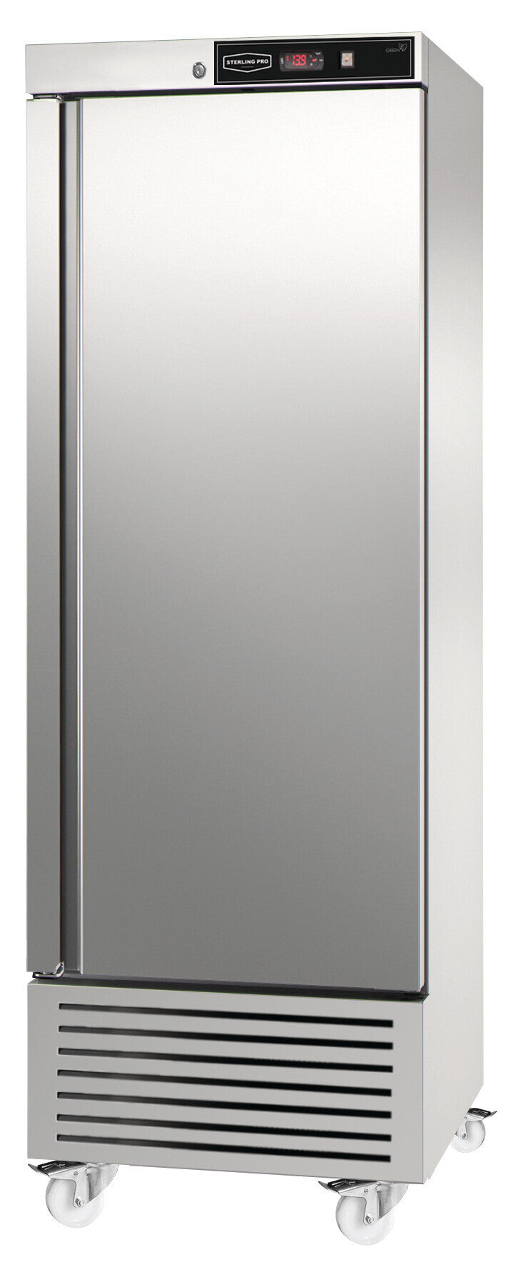 Sterling Pro Green SPI600R Single Door Right Hinged Upright Fridge  600 Litres 2 Years Parts & Labour