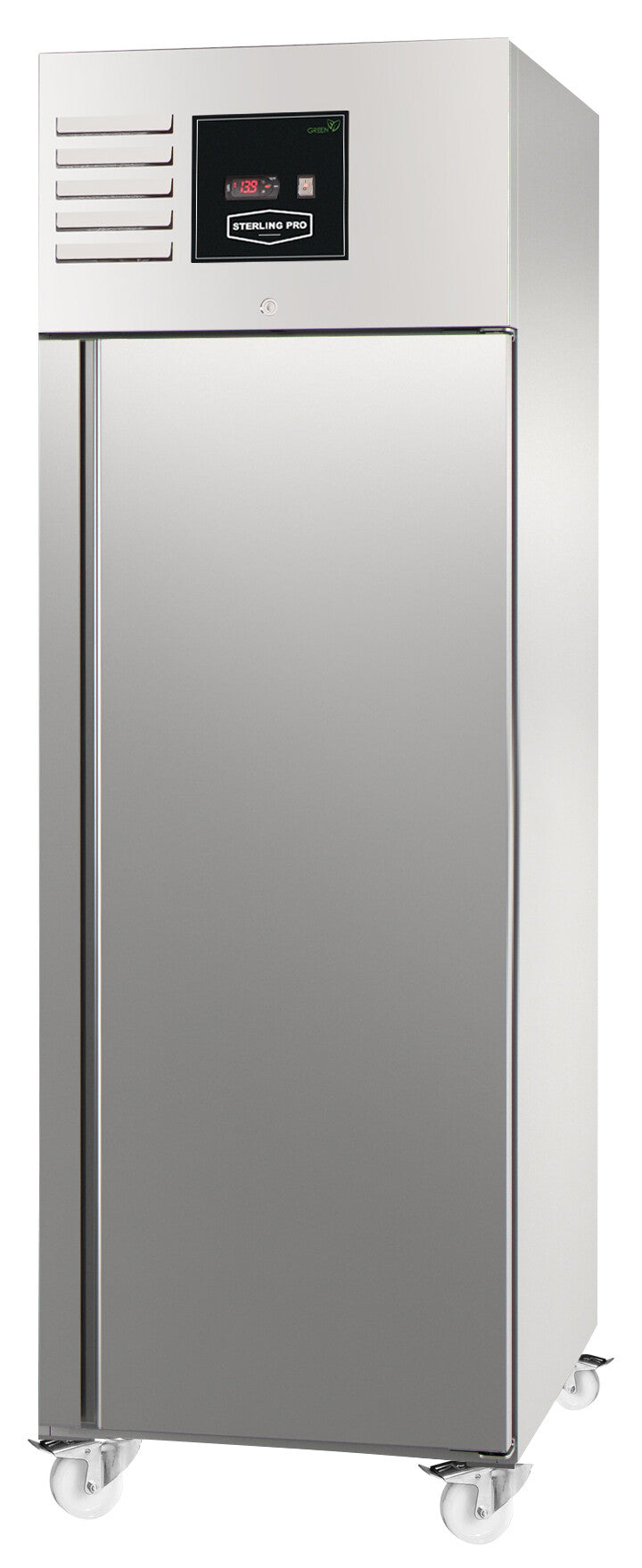 Sterling Pro Green SPI700R Single Door Right Hinged Gastronorm Fridge Cabinet  700 Litres 2 Years Parts & Labour