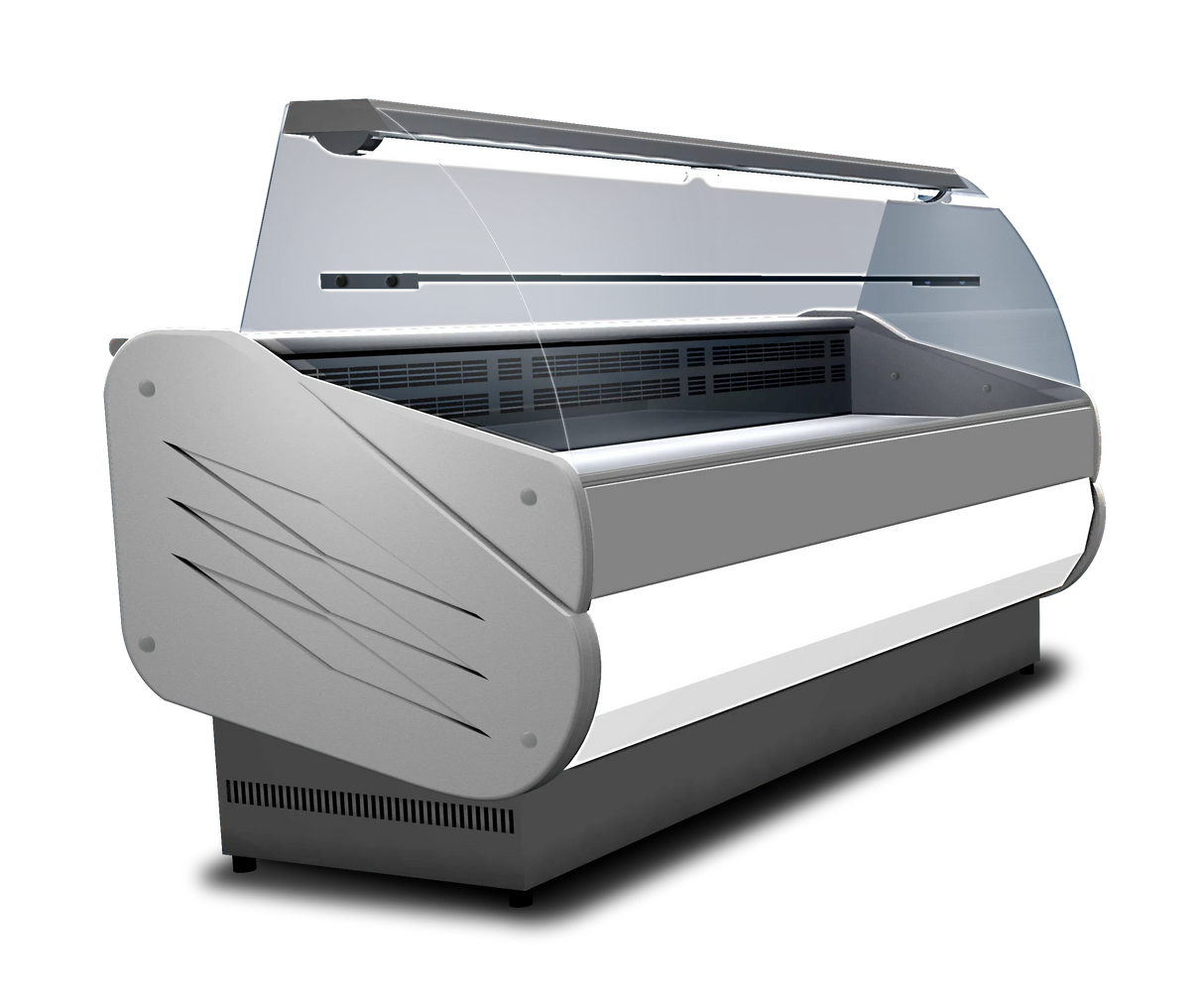 Sterling Pro SALINA80/150VCC Curved Glass Serveover Counter 1500mm SPECIAL ORDER