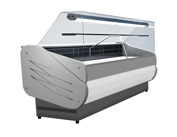 Sterling Pro SALINA80/150VD Flat Glass Serveover Counter 1520mm