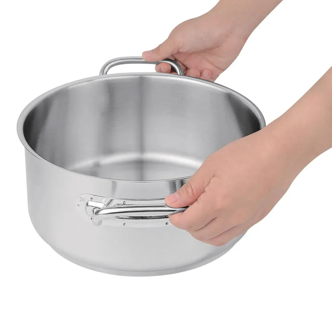 T149 Vogue Casserole Pan 4.5Ltr - JD Catering Equipment Solutions Ltd