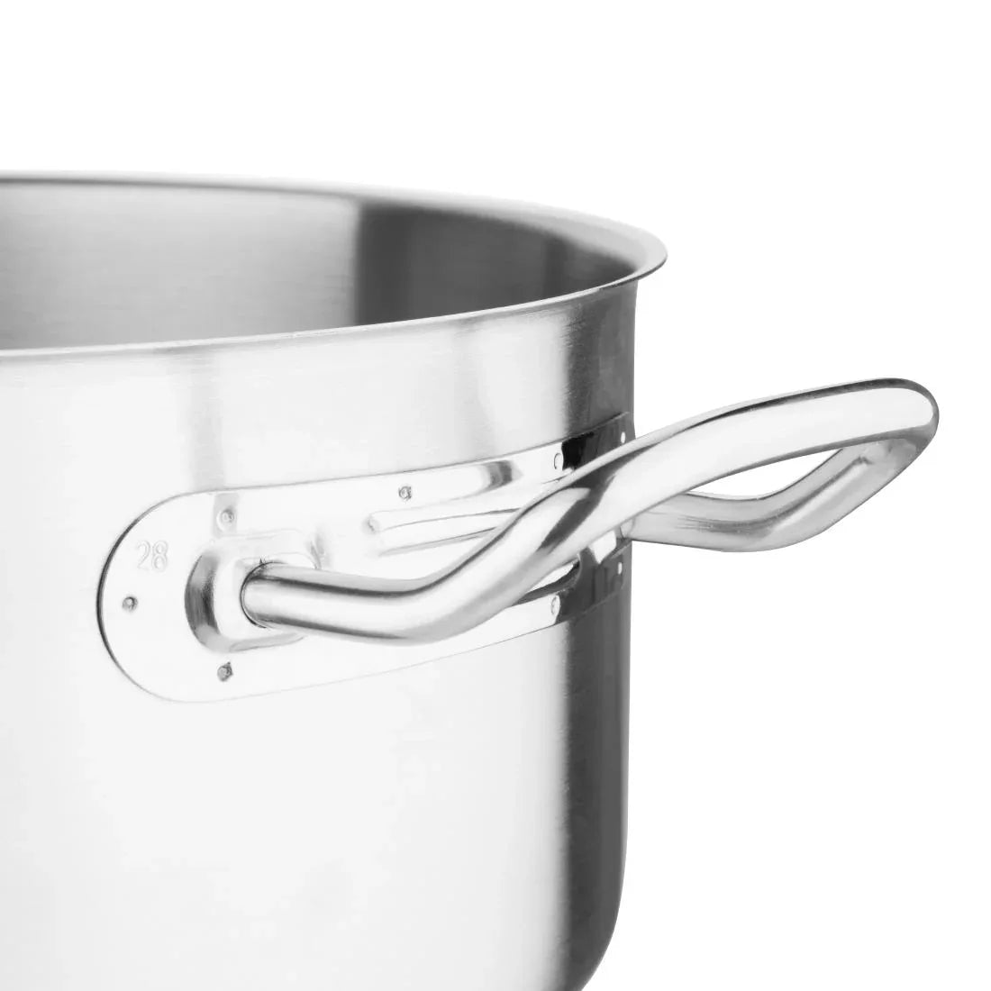 T177 Vogue Casserole Pan 7.5Ltr - JD Catering Equipment Solutions Ltd