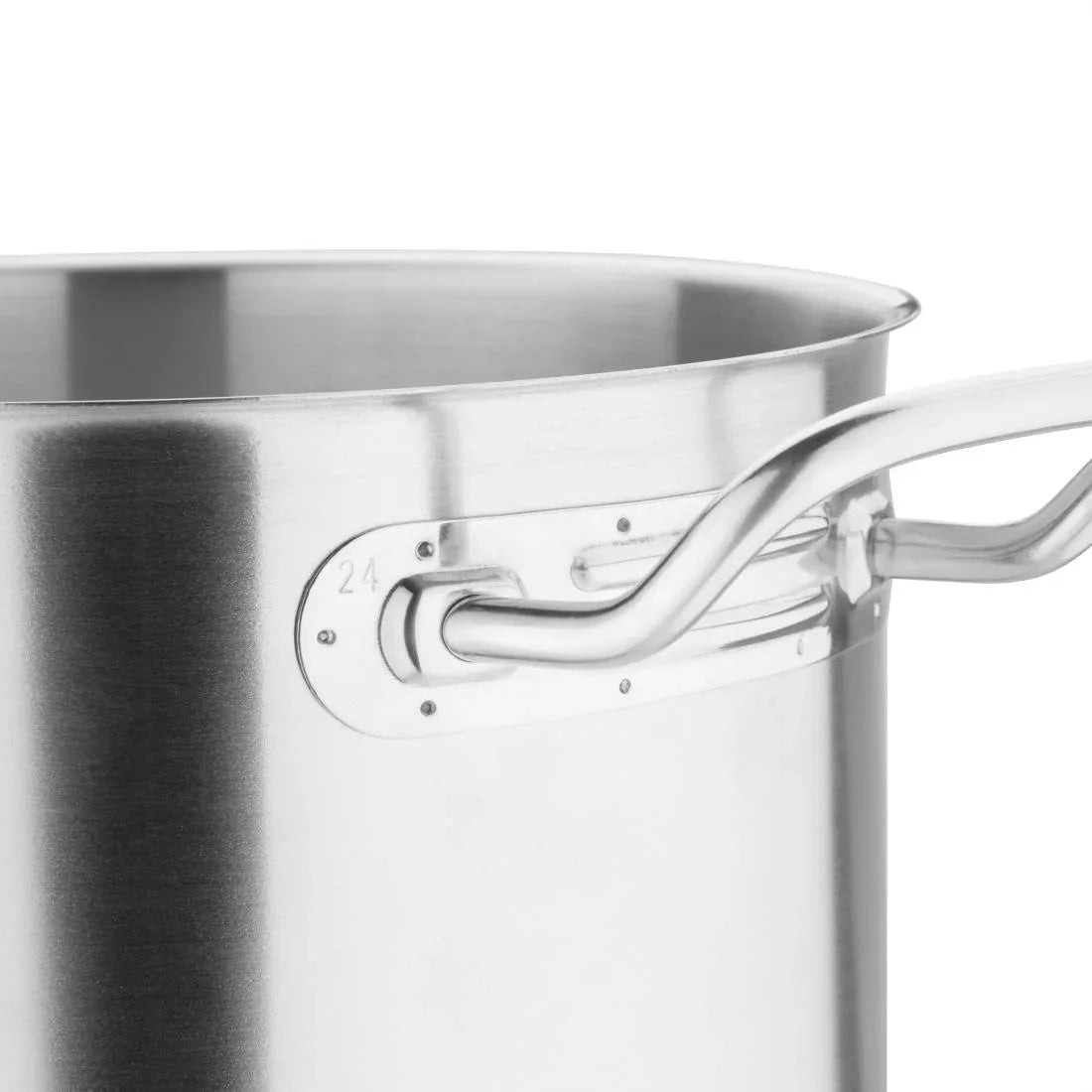 T192 Vogue Deep Stock Pot 10.5Ltr - JD Catering Equipment Solutions Ltd