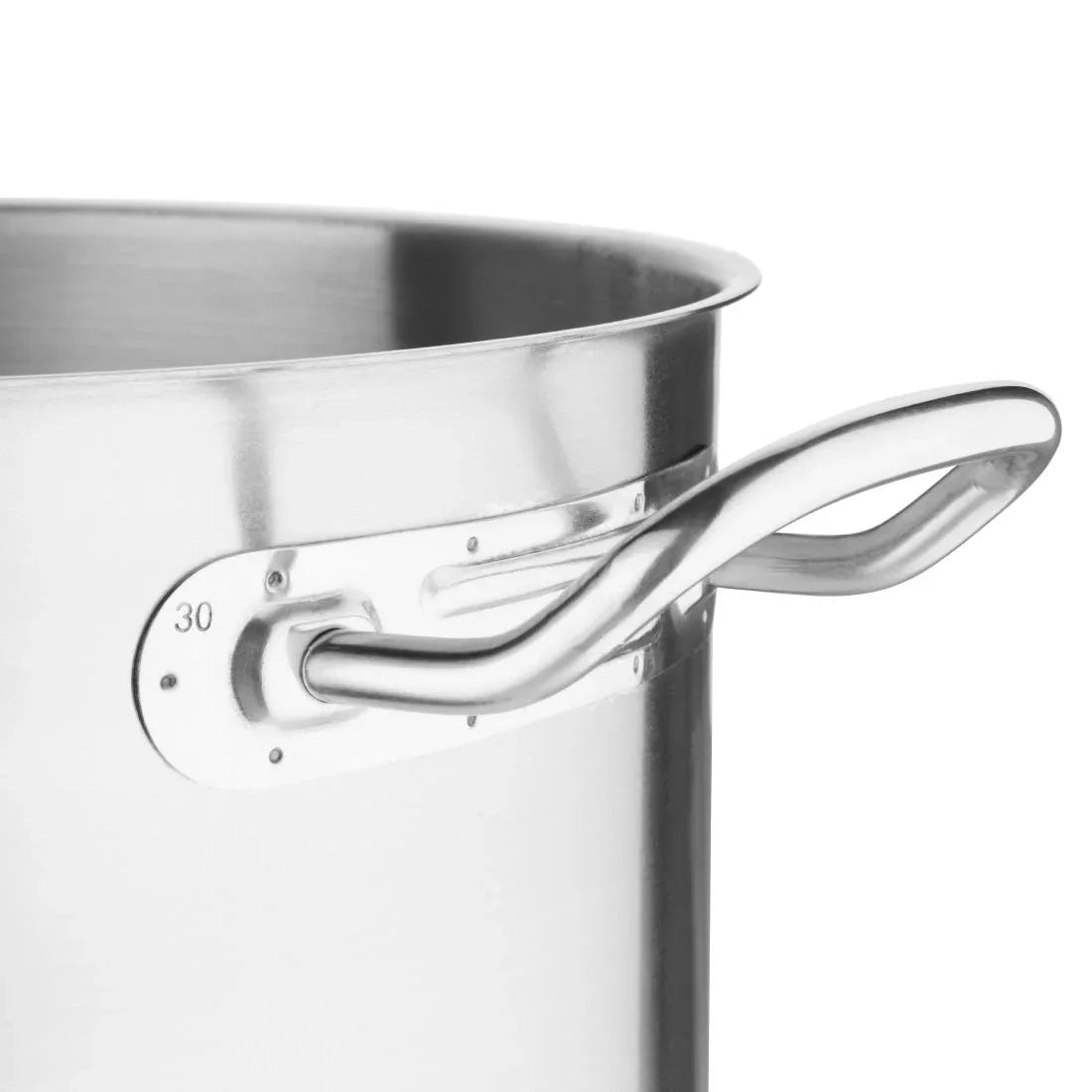 T193 Vogue Deep Stock Pot 20.5Ltr - JD Catering Equipment Solutions Ltd