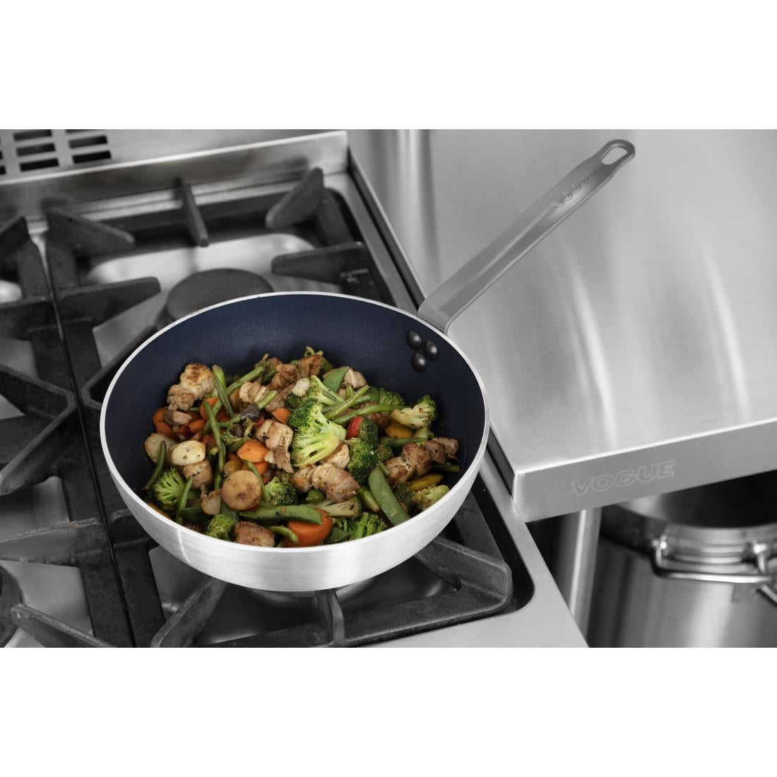 HT985 Vogue Saute Pan Aluminium Non-stick Teflon Platinum Plus - 280x75mm (11''x2.95")