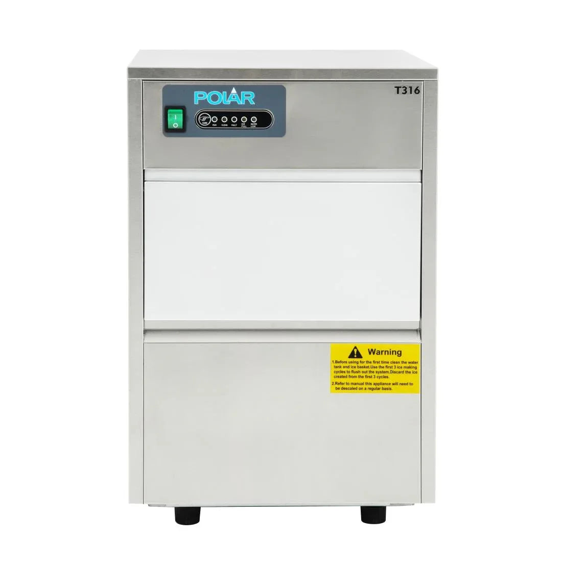 T316 Polar G-Series Countertop Ice Machine 20kg Output T316 - JD Catering Equipment Solutions Ltd
