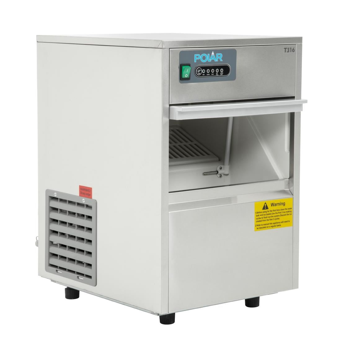 T316 Polar G-Series Countertop Ice Machine 20kg Output T316