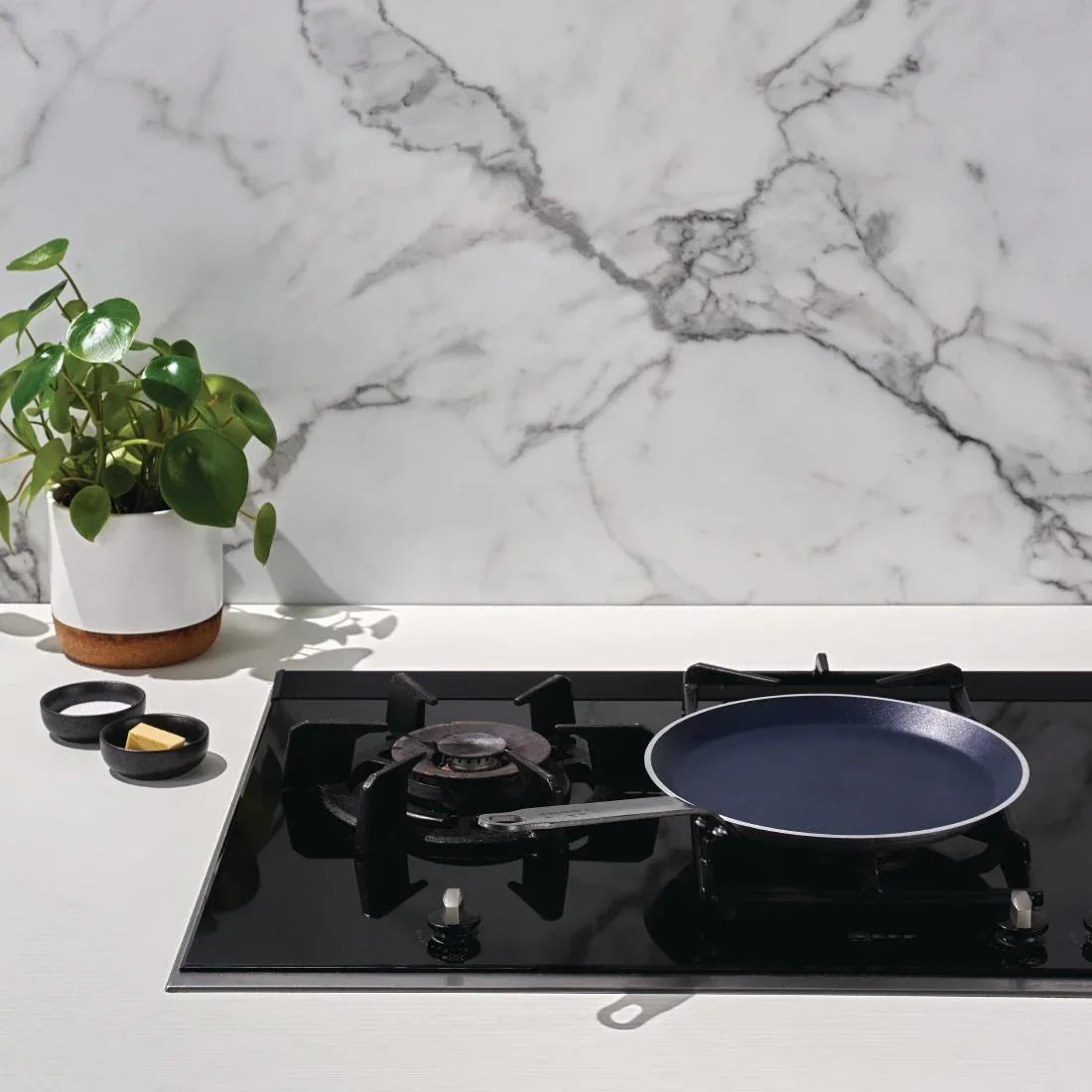 T356 Vogue Non Stick Teflon Aluminium Crepe Pan - JD Catering Equipment Solutions Ltd