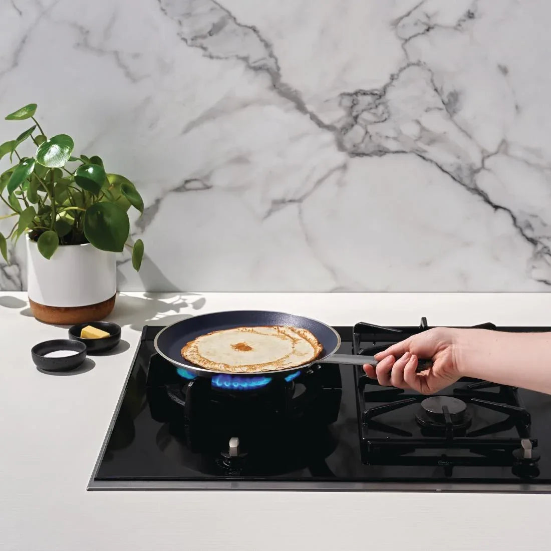 T356 Vogue Non Stick Teflon Aluminium Crepe Pan - JD Catering Equipment Solutions Ltd