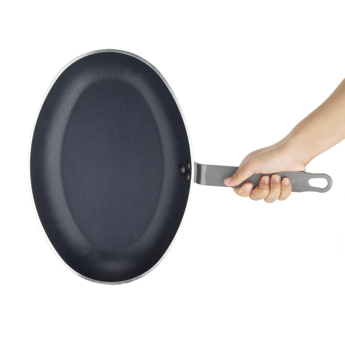 HT988 Vogue Oval Frypan Aluminium Non-stick Teflon Platinum Plus 360mm (14")