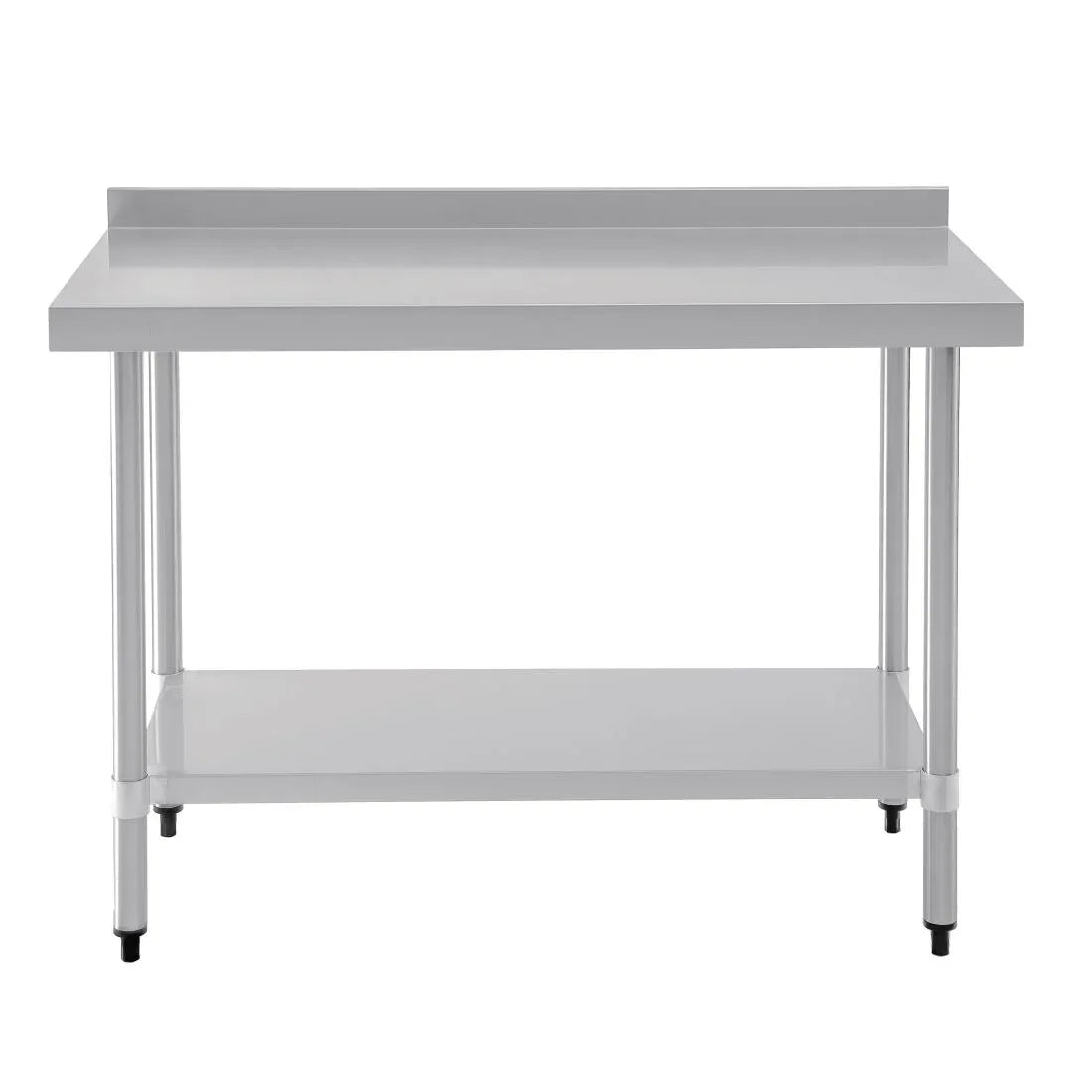 T381 Vogue Stainless Steel Prep Table with Upstand 1200mm - JD Catering Equipment Solutions Ltd
