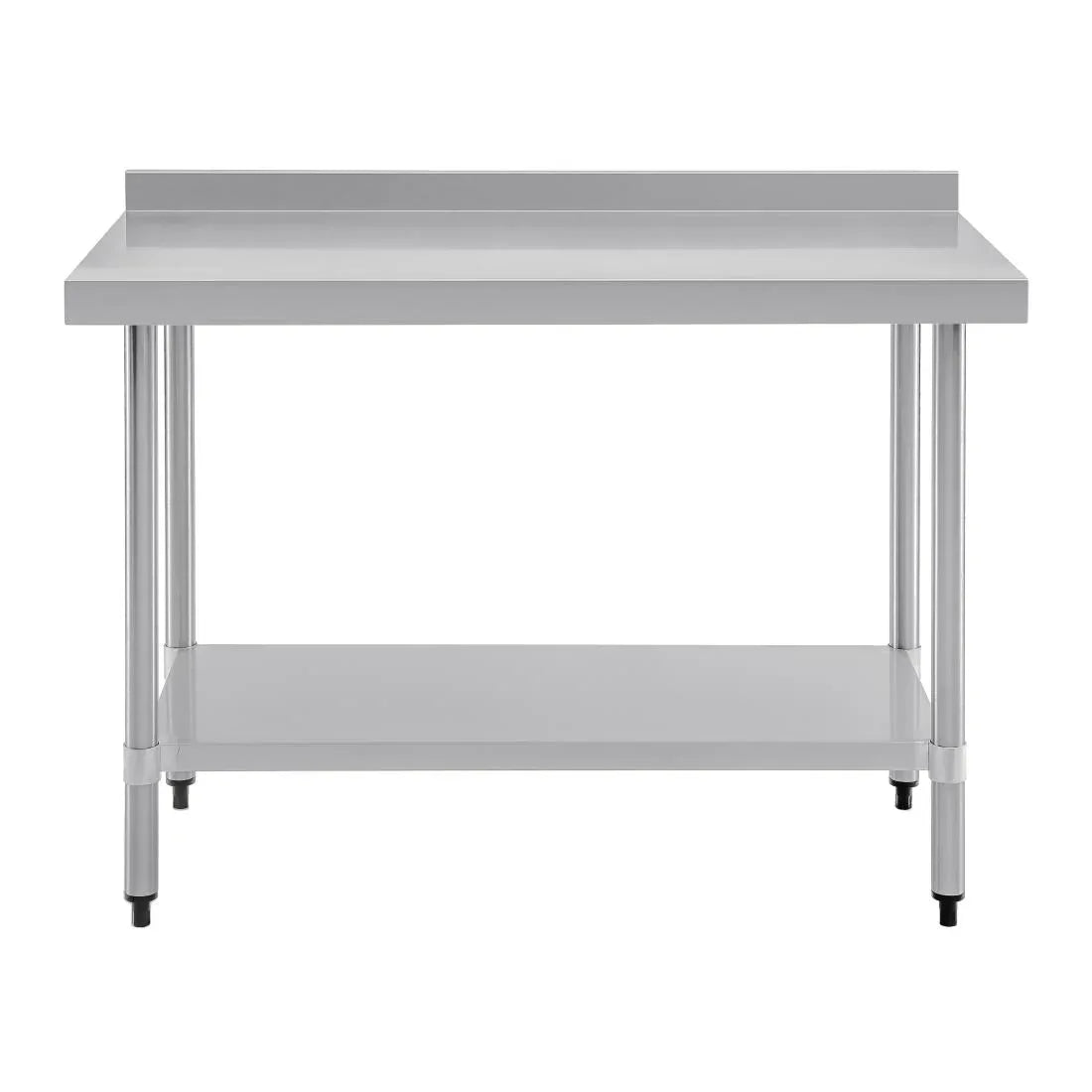 T381 Vogue Stainless Steel Prep Table with Upstand 1200mm - JD Catering Equipment Solutions Ltd