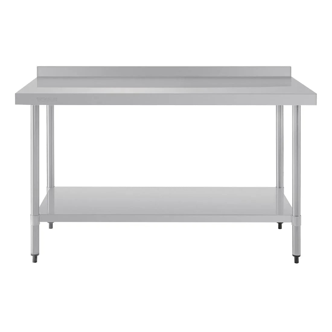 T382 Vogue Stainless Steel Prep Table with Upstand 1500mm - JD Catering Equipment Solutions Ltd