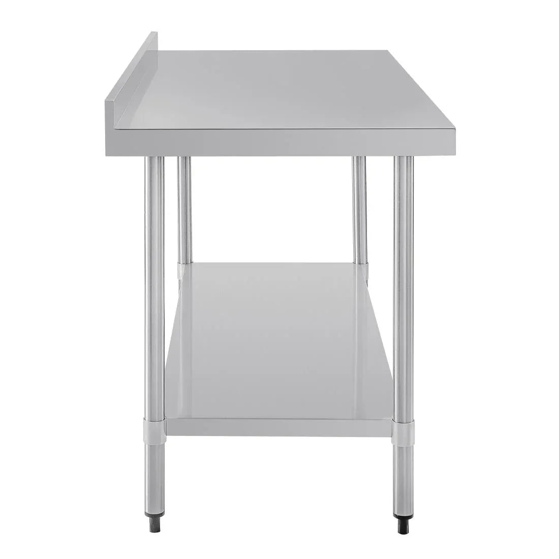 T382 Vogue Stainless Steel Prep Table with Upstand 1500mm - JD Catering Equipment Solutions Ltd