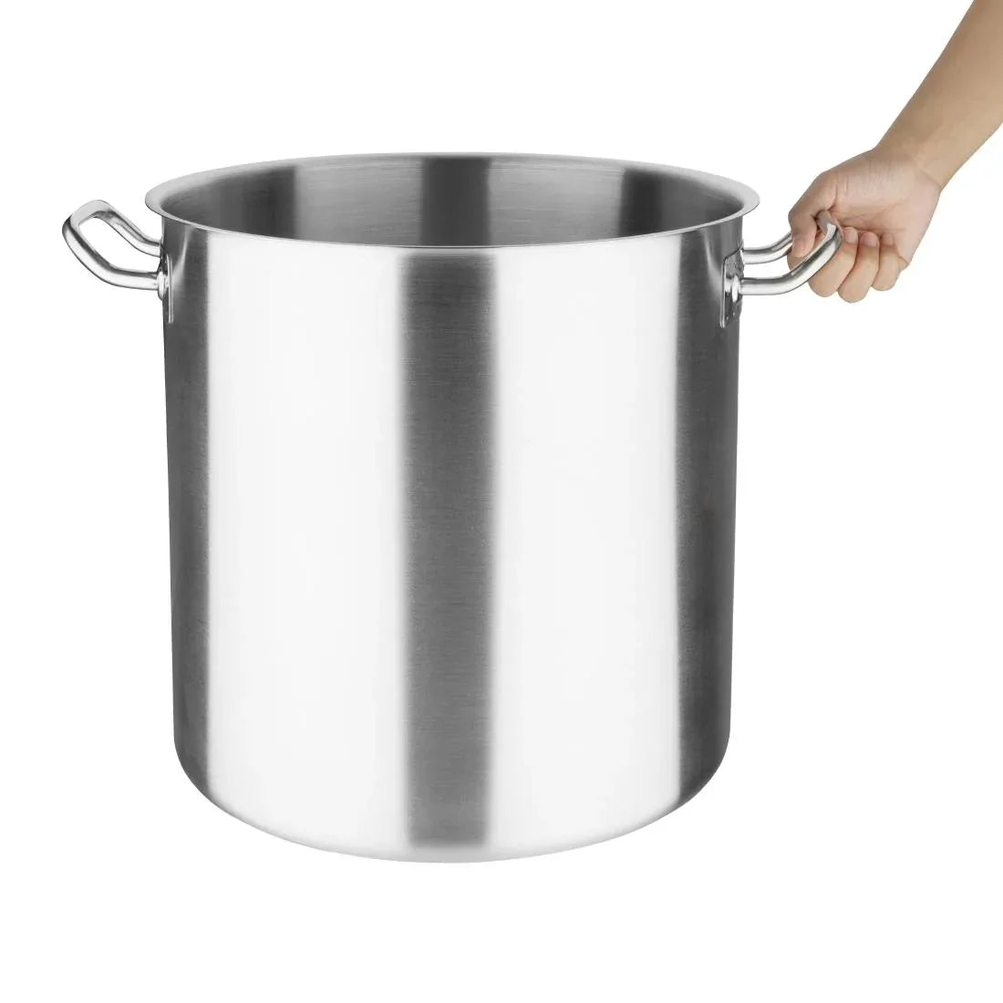 T555 Vogue Deep Stock Pot 35.5Ltr - JD Catering Equipment Solutions Ltd