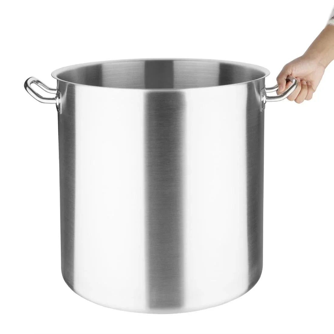 T556 Vogue Deep Stock Pot 49Ltr - JD Catering Equipment Solutions Ltd