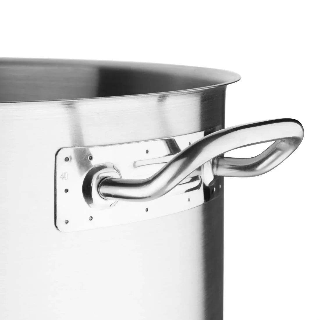 T556 Vogue Deep Stock Pot 49Ltr - JD Catering Equipment Solutions Ltd