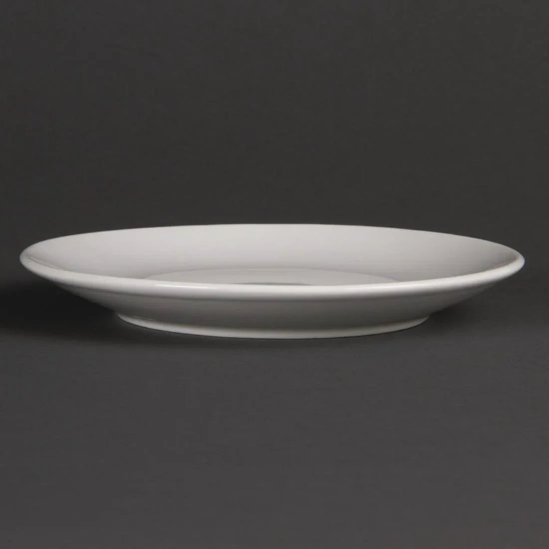 U075 Olympia Whiteware Coupe Plates 150mm (Pack of 12) - JD Catering Equipment Solutions Ltd
