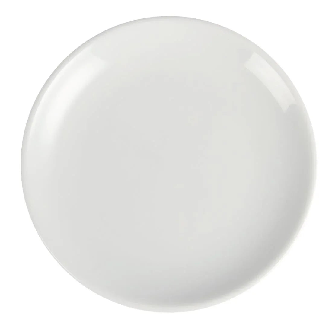 U076 Olympia Whiteware Coupe Plates 180mm (Pack of 12) - JD Catering Equipment Solutions Ltd