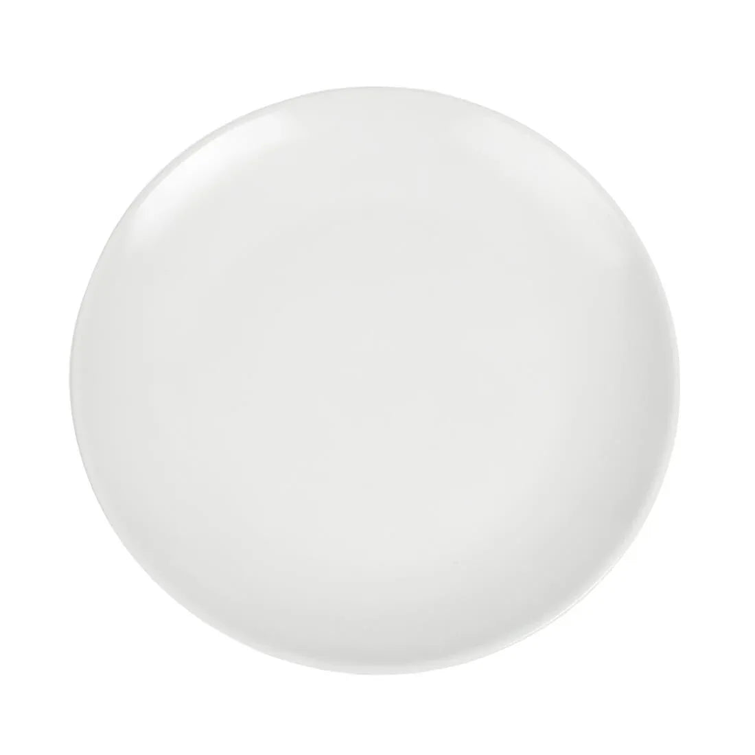 U078 Olympia Whiteware Coupe Plates 230mm (Pack of 12)