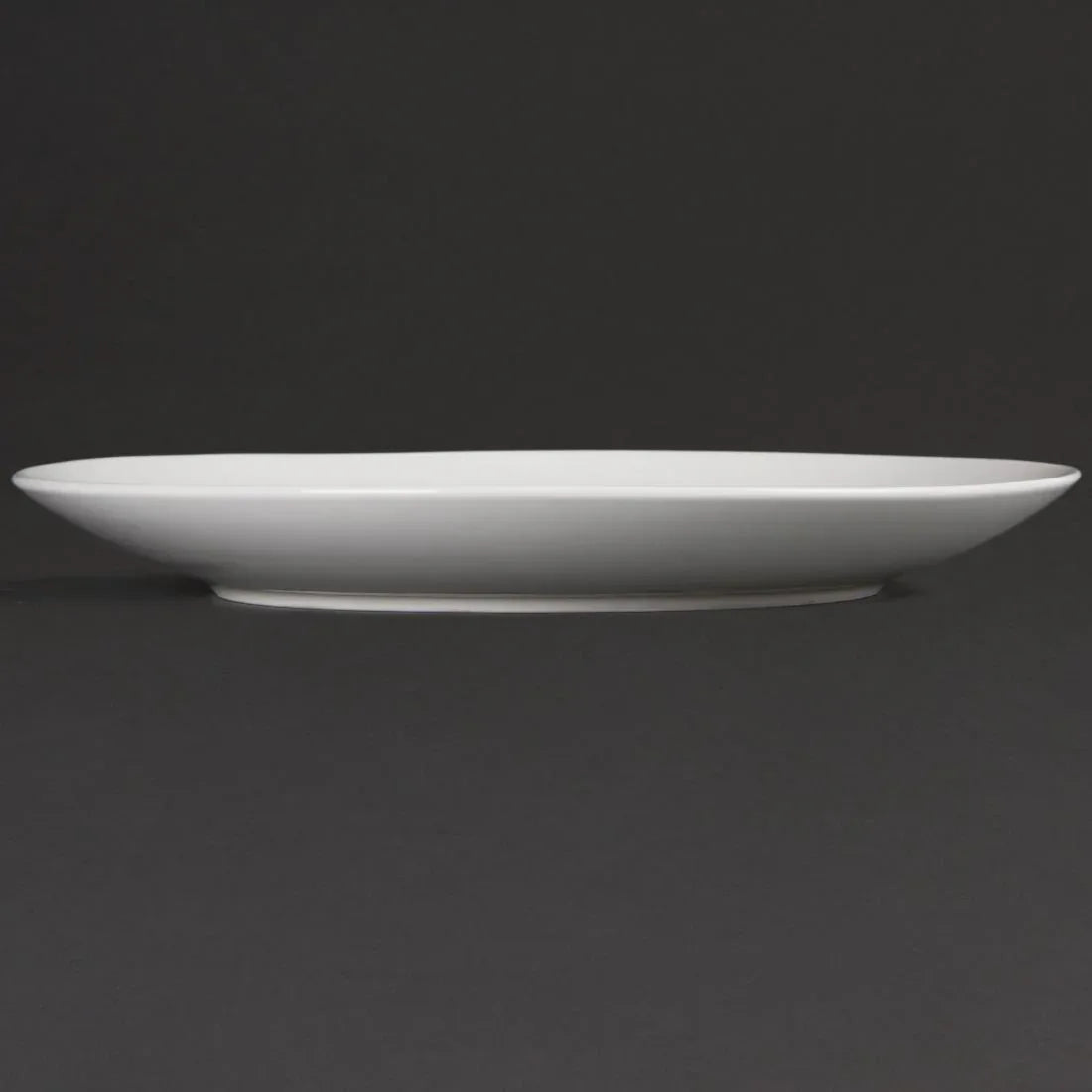 U081 Olympia Whiteware Coupe Plates 310mm (Pack of 6) - JD Catering Equipment Solutions Ltd
