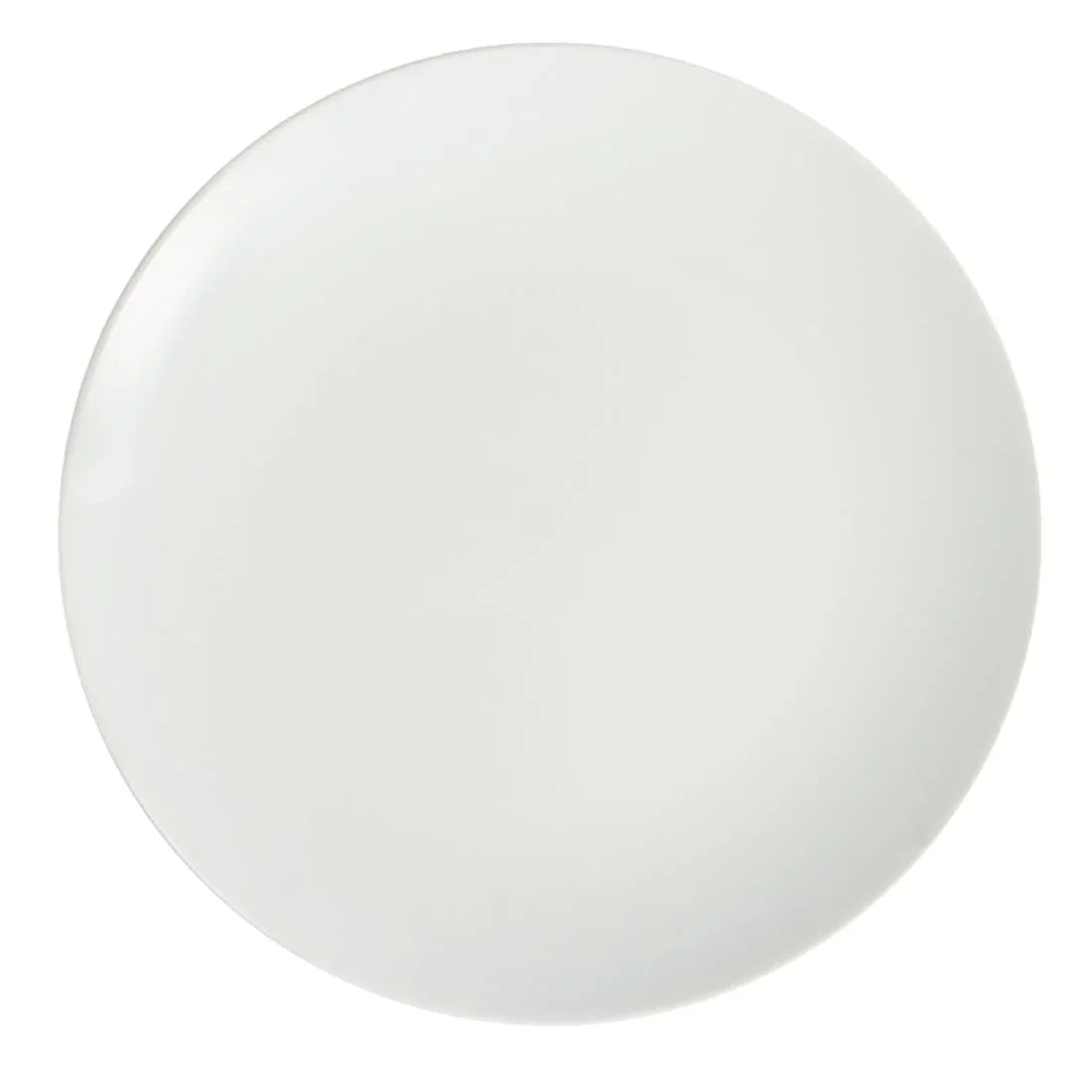 U081 Olympia Whiteware Coupe Plates 310mm (Pack of 6) - JD Catering Equipment Solutions Ltd