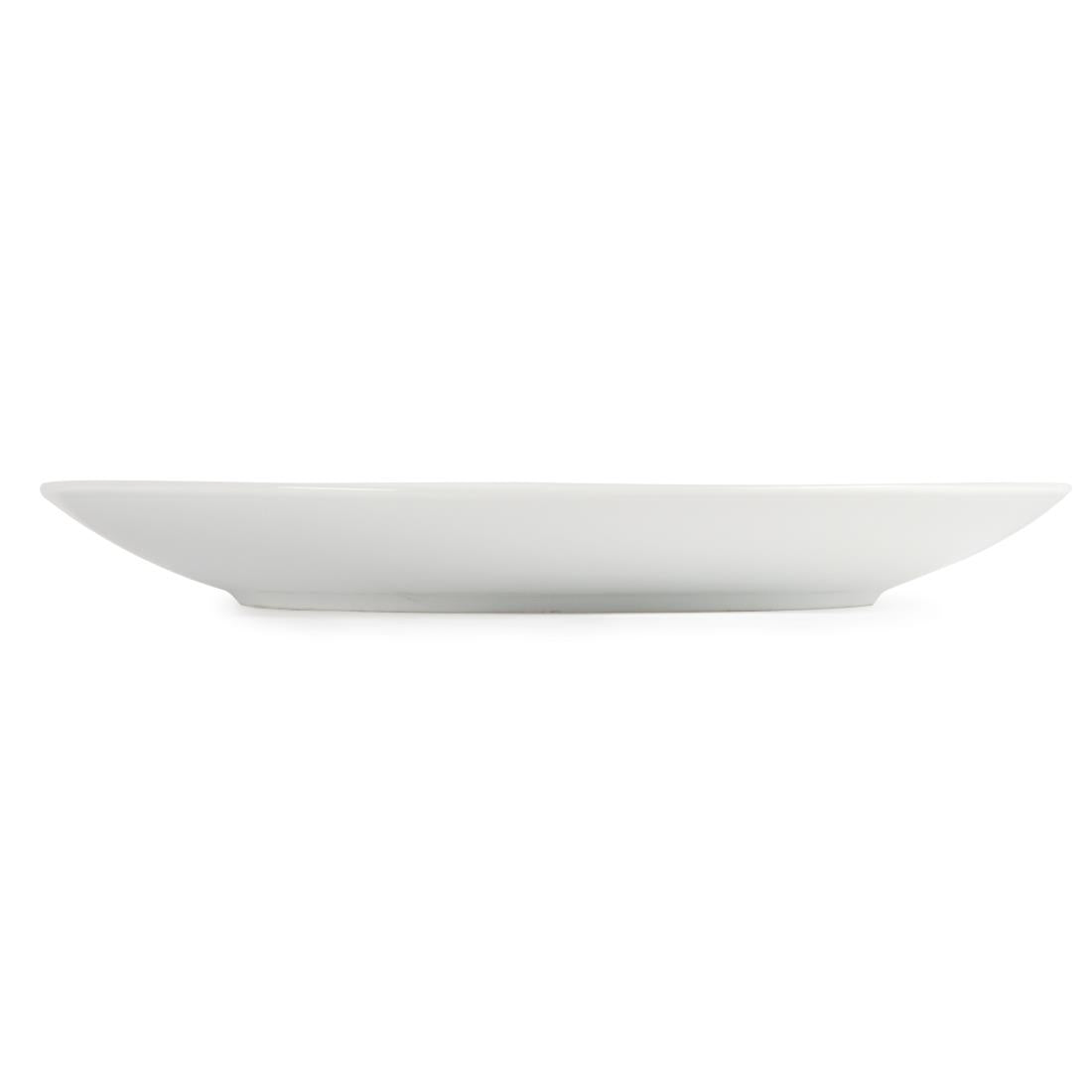 U081 Olympia Whiteware Coupe Plates 310mm (Pack of 6)