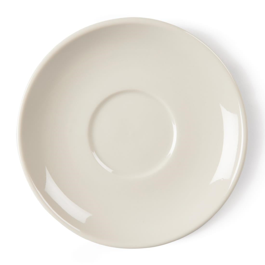 U107 Olympia Ivory Stacking Saucers (Pack of 12)