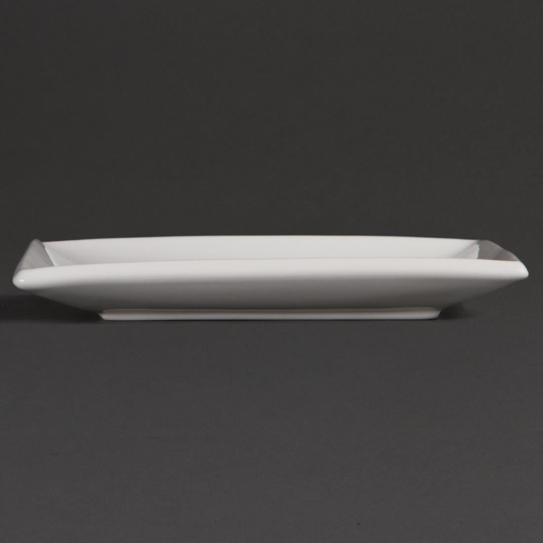 U154 Olympia Whiteware Square Plates 180mm (Pack of 12)