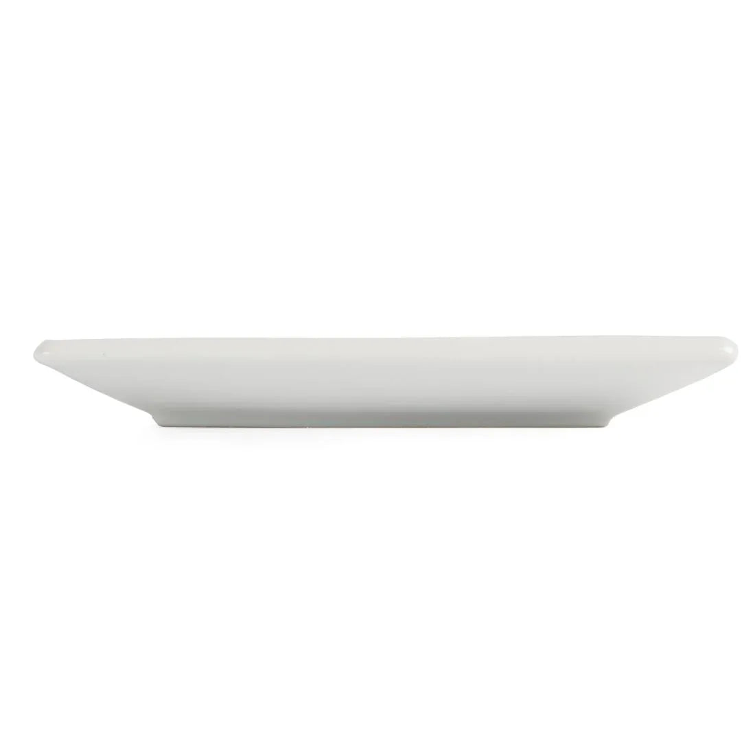 U154 Olympia Whiteware Square Plates 180mm (Pack of 12) - JD Catering Equipment Solutions Ltd