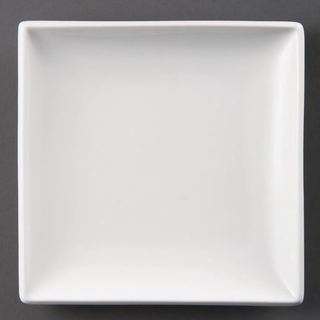 U155 Olympia Whiteware Square Plates 240mm (Pack of 12) - JD Catering Equipment Solutions Ltd
