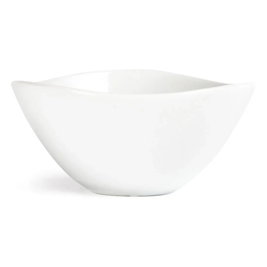 U187 Olympia Whiteware Wavy Bowls 150mm (Pack of 12) - JD Catering Equipment Solutions Ltd