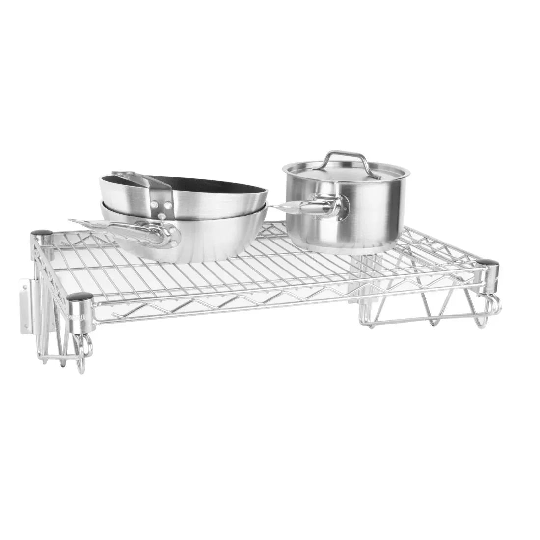 U200 Vogue Steel Wire Wall Shelf 610mm - JD Catering Equipment Solutions Ltd
