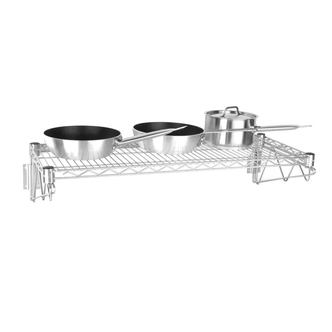 U202 Vogue Steel Wire Wall Shelf 1220mm - JD Catering Equipment Solutions Ltd