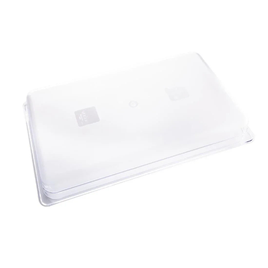 U224 Vogue Polycarbonate 1/1 Gastronorm Container 65mm Clear - JD Catering Equipment Solutions Ltd