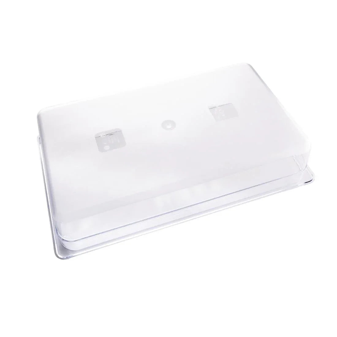 U225 Vogue Polycarbonate 1/1 Gastronorm Container 100mm Clear - JD Catering Equipment Solutions Ltd
