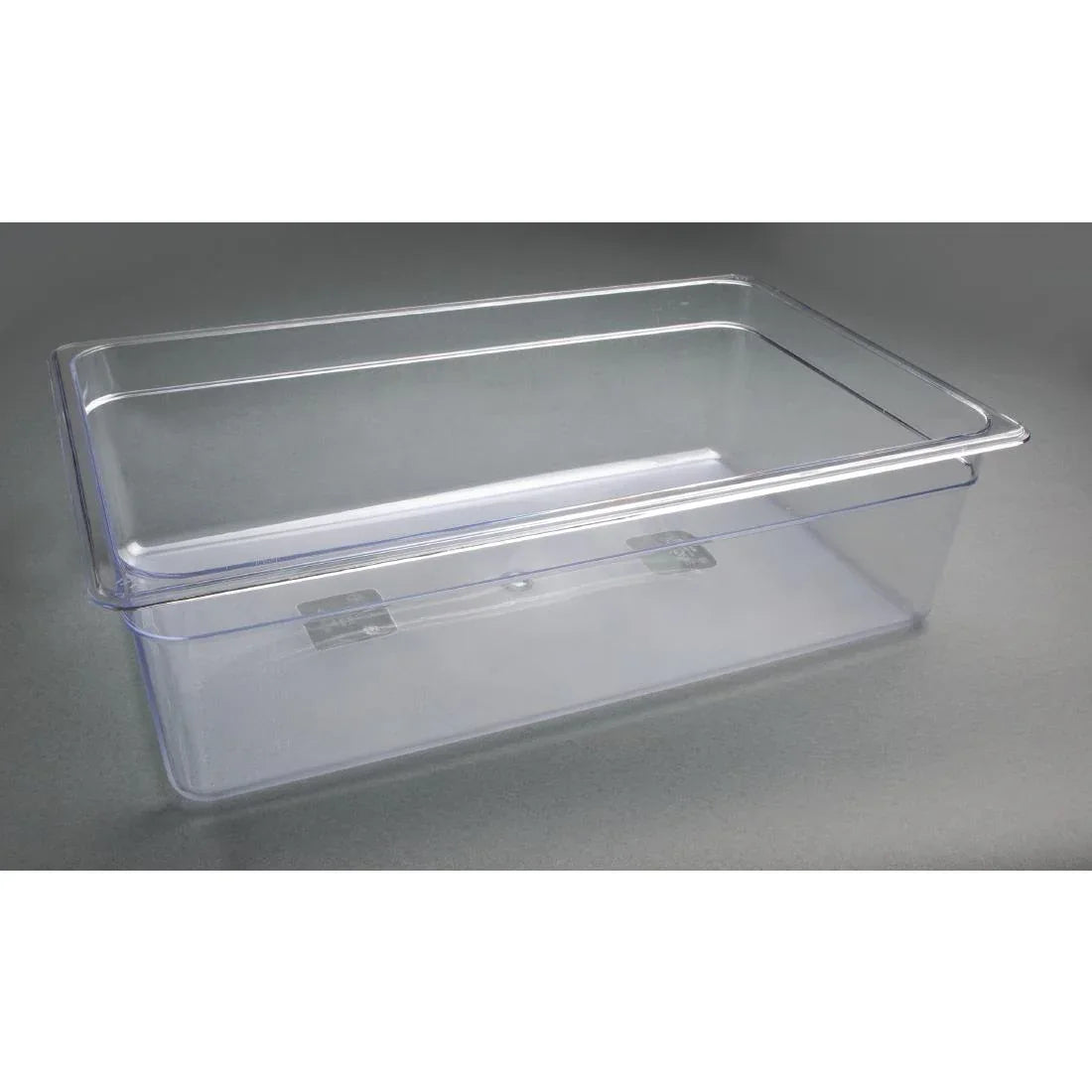 U226 Vogue Polycarbonate 1/1 Gastronorm Container 150mm Clear - JD Catering Equipment Solutions Ltd