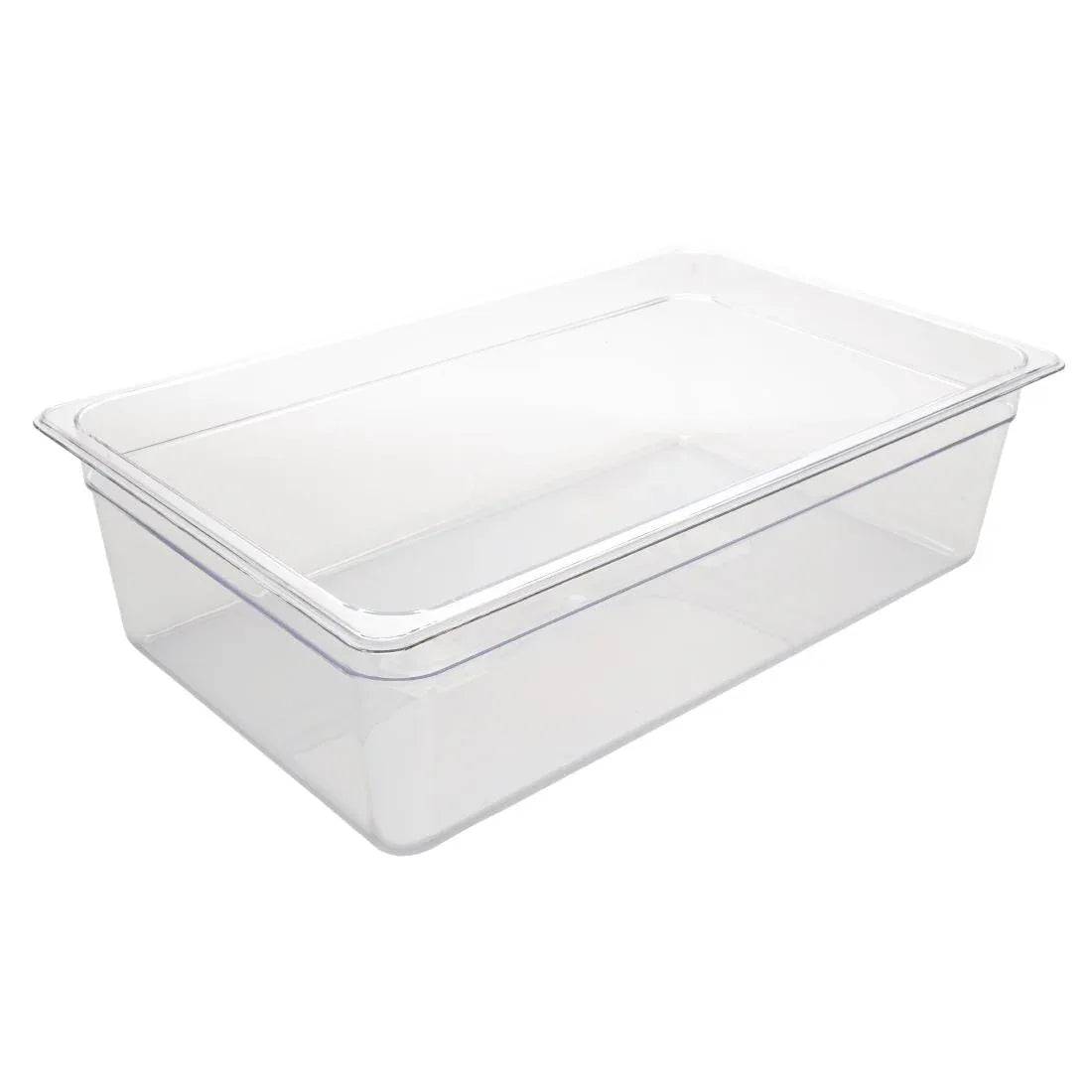 U226 Vogue Polycarbonate 1/1 Gastronorm Container 150mm Clear - JD Catering Equipment Solutions Ltd